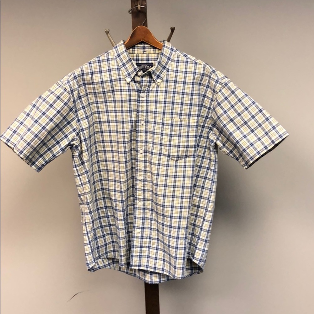 Sonoma men’s short sleeve button down shirt size L